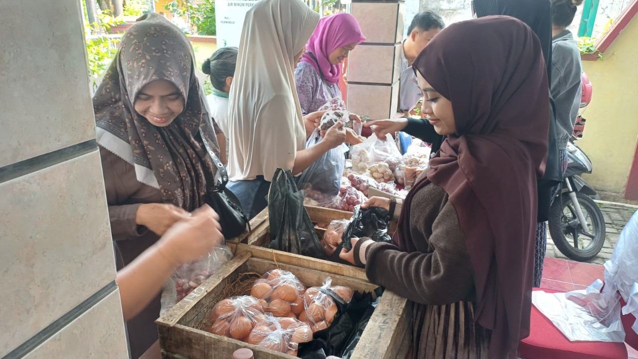 Gerakan Pangan Murah Terakhir Diserbu Warga Purworejo, Telur dan Gula Jadi Primadona