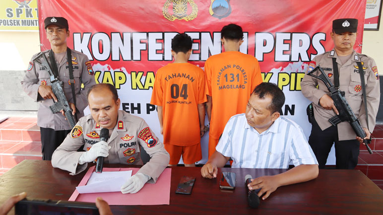 Nyuri Motor Langsung Ganti Plat Nomor, Modus Baru Curanmor Beraksi di Magelang