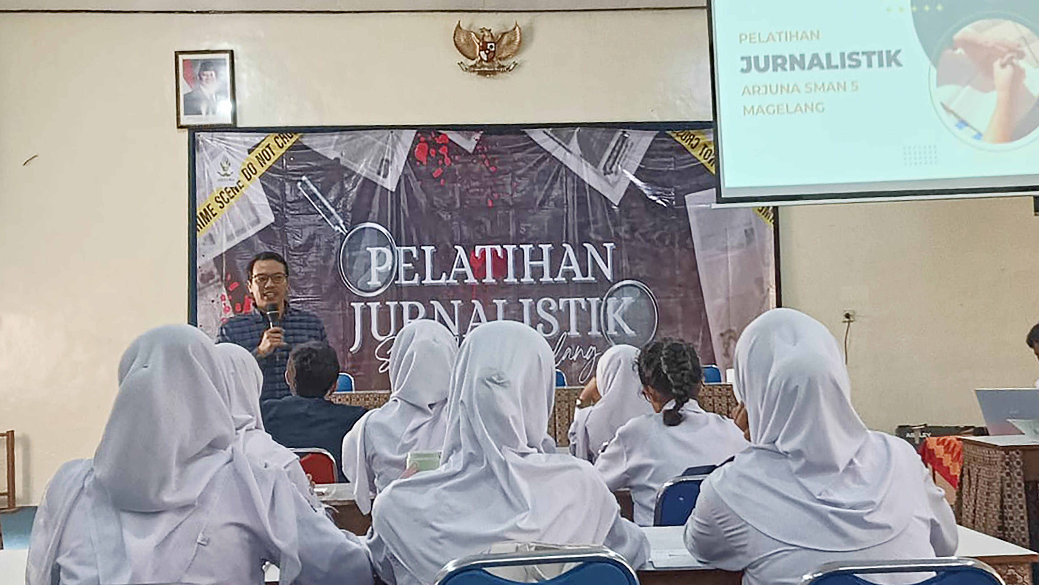 SMA Negeri 5 Magelang Gelar Pelatihan Jurnalistik untuk Siswa Ekstrakurikuler Arjuna