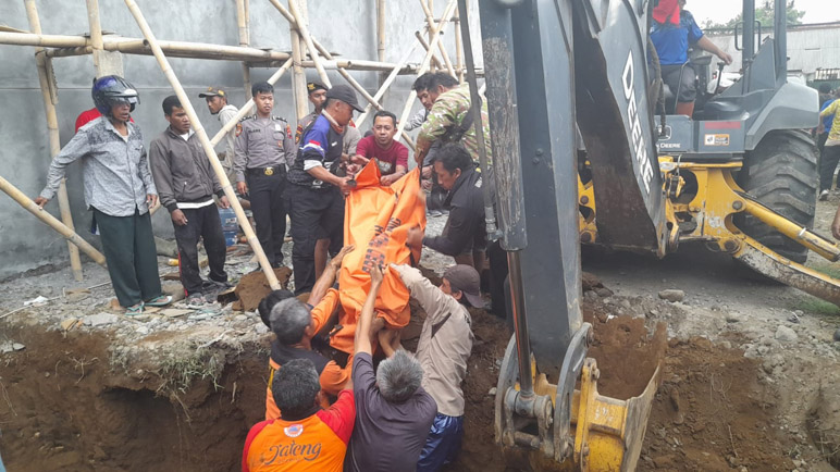 Galian Gorong-gorong di Wonosobo Longsor, 3 Pekerja Meninggal