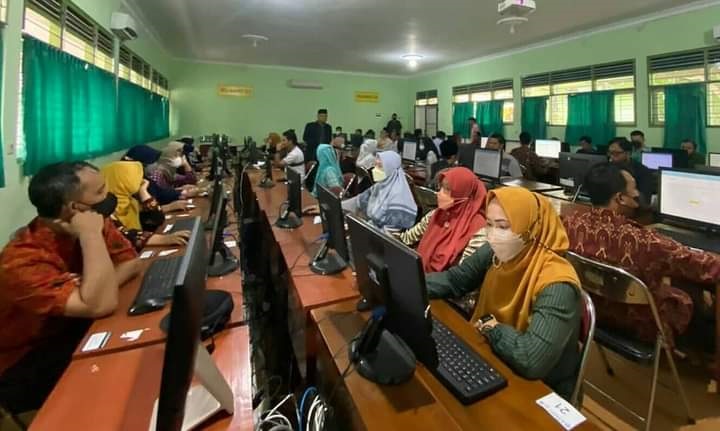 Di Kabupaten Magelang Hanya 486 Calon Panwascam yang Jalani CAT 