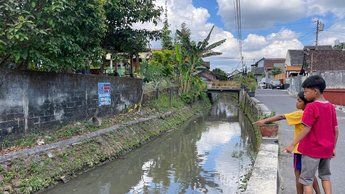 Warga Kampung Jambon Magelang Sulap Sungai Jadi Kolam Ikan, Panen Dibagikan Gratis