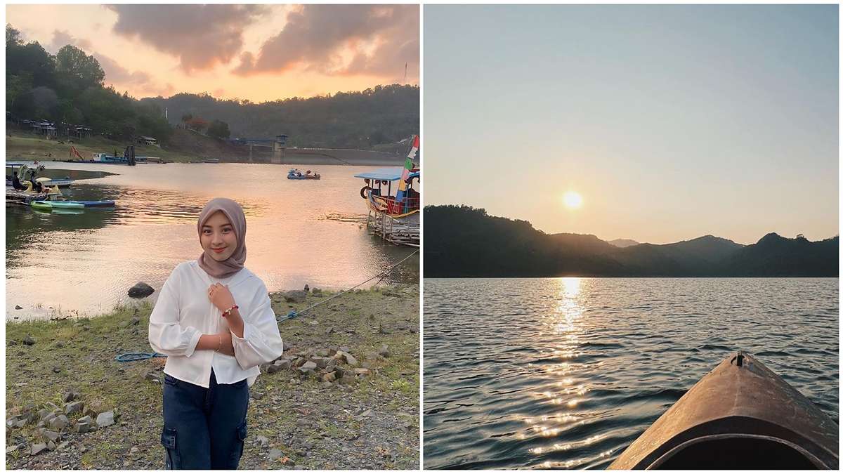 Menikmati Senja di Waduk Sempor Gombong Sambil Mencicipi Mendoan Amba Viral