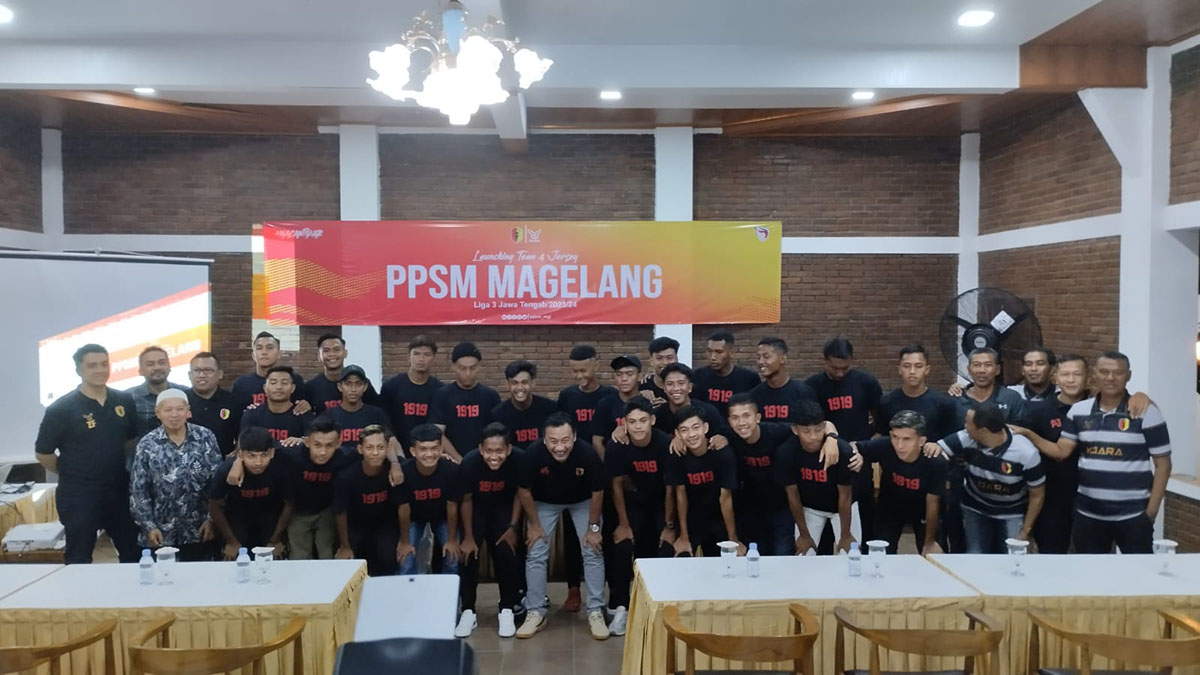 Laga Perdana PPSM Magelang Lawan Persip Pekalongan, Ini Potret Jersey Terbarunya