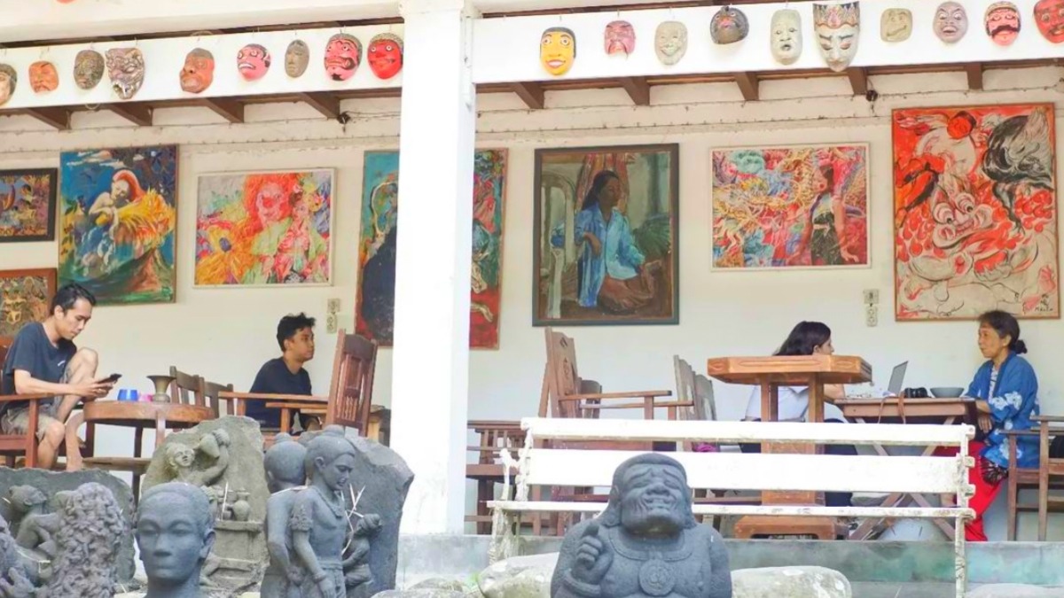 Galeri Seni di Kopi Lima Gunung Magelang! Bisa Eksplor Gratis Sambil Ngopi