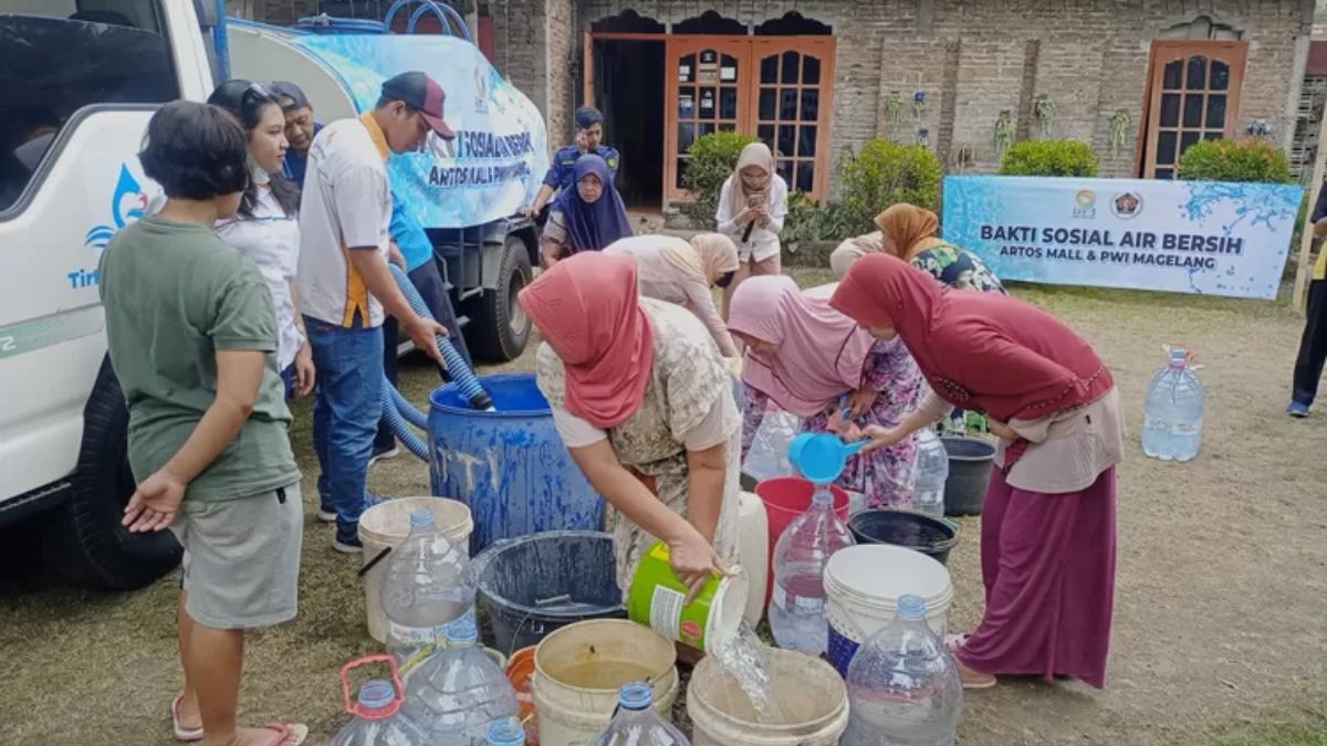 Antisipasi Kemarau, PDAM Kota Magelang Siagakan 3 Truk Tangki Air Bersih