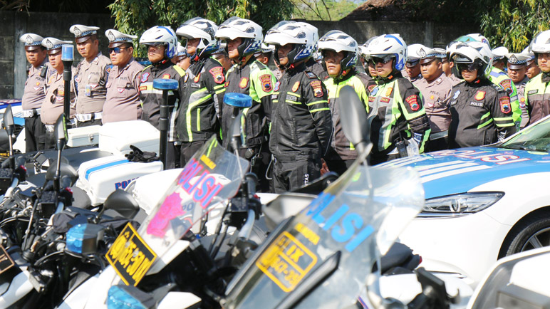 Dirlantas Polda Jateng Jaga Ketat Jalan Jogja-Magelang yang Dilintasi Presiden Prabowo