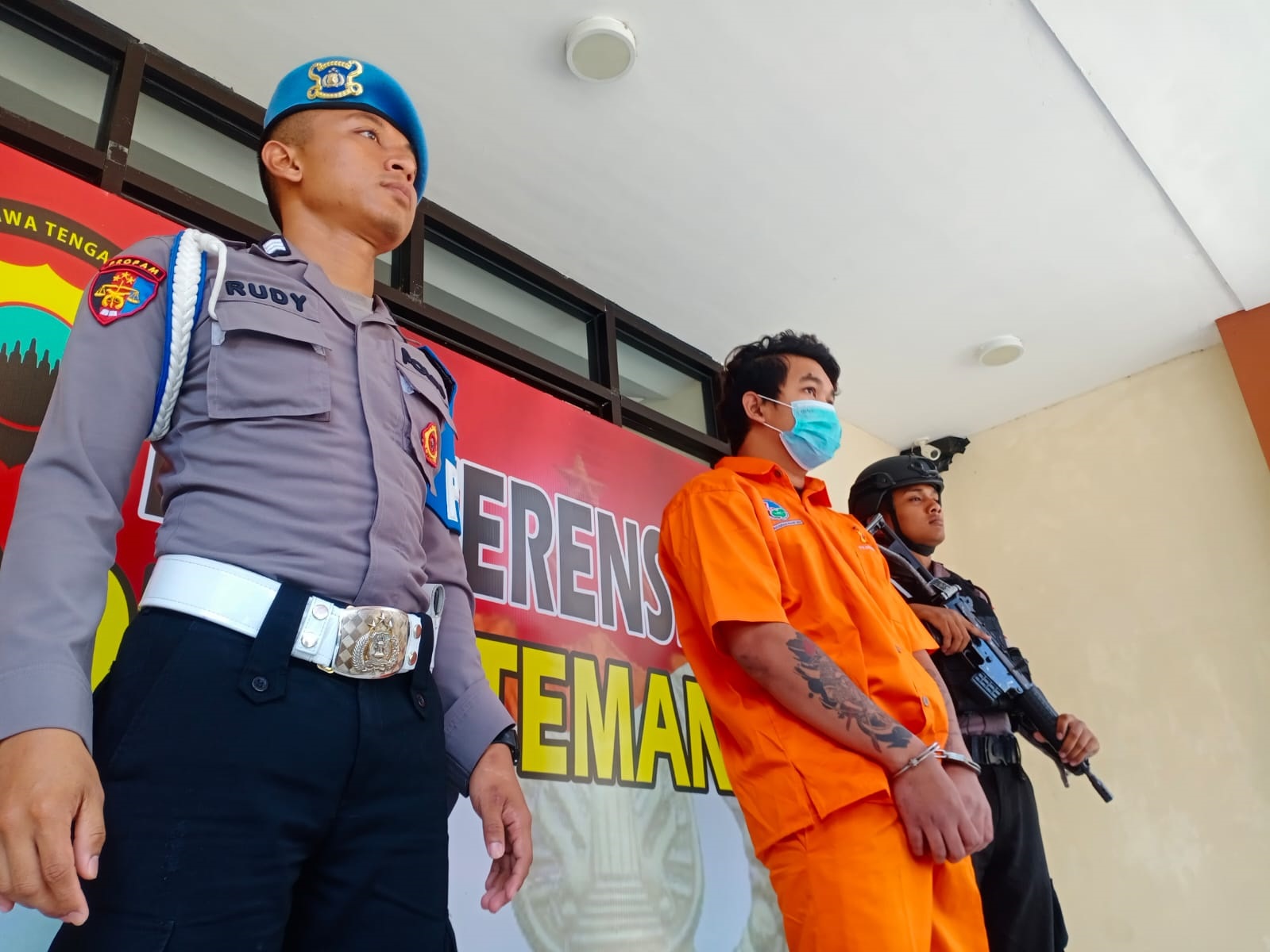 Polres Temanggung Berhasil Menangkap Pengedar Pil Haram