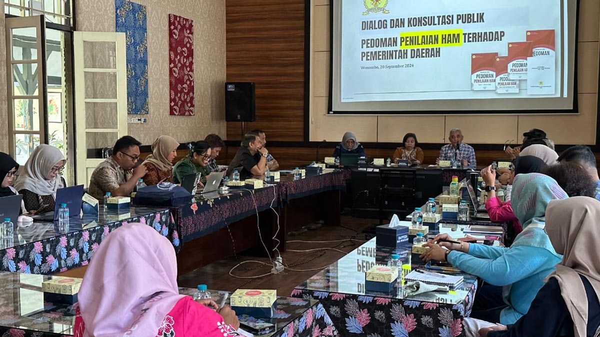 HEBAT! Wonosobo Jadi Pilot Project Penilaian HAM