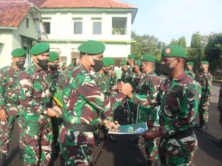 Satu Tahun Dinas di Kodim 0708 Purworejo, Belasan Prajurit Baotsus Asal Papua Dikembalikan ke Daerah Asal