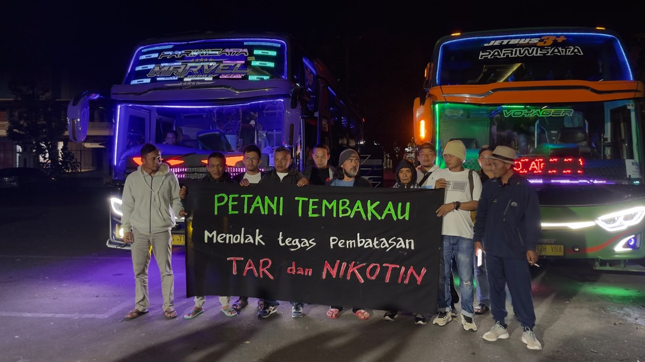 Ratusan Petani Tembakau Temanggung Ancam Bermalam di Kemenkes, Tolak Aturan Tar dan Nikotin