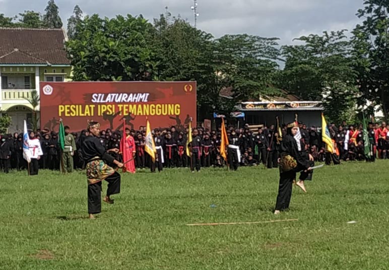 Pesilat Temanggung Diminta Andap Asor Tapi Berprestasi