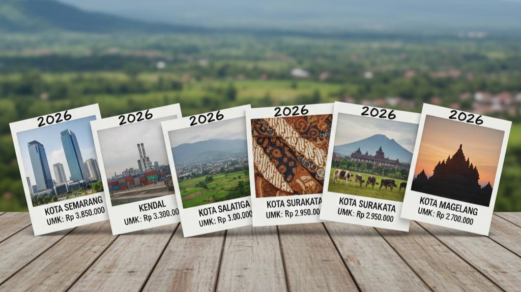 UMK Kota Magelang 2026 Berada di Urutan ke-25 Jadi yang Terendah Dibandingkan Kota Lain di Jawa Tengah