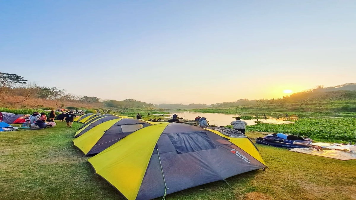 Potrobayan River Camp, Destinasi Wisata dan Camping di Tepi Sungai Opak Yogyakarta