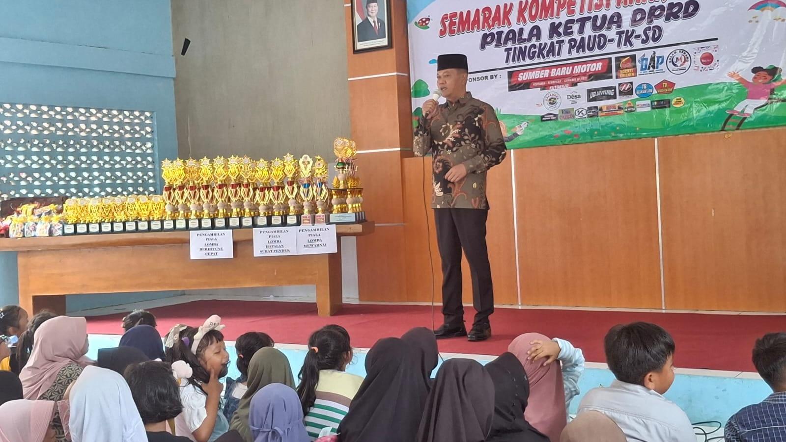 Ratusan Peserta Ramaikan Kompetisi Anak Prestasi Piala Ketua DPRD Purworejo di Kemiri