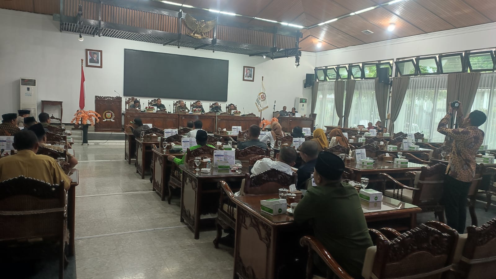 Sidang Paripurna DPRD Wonosobo, Fraksi Tak Bacakan PU, Kok Bisa