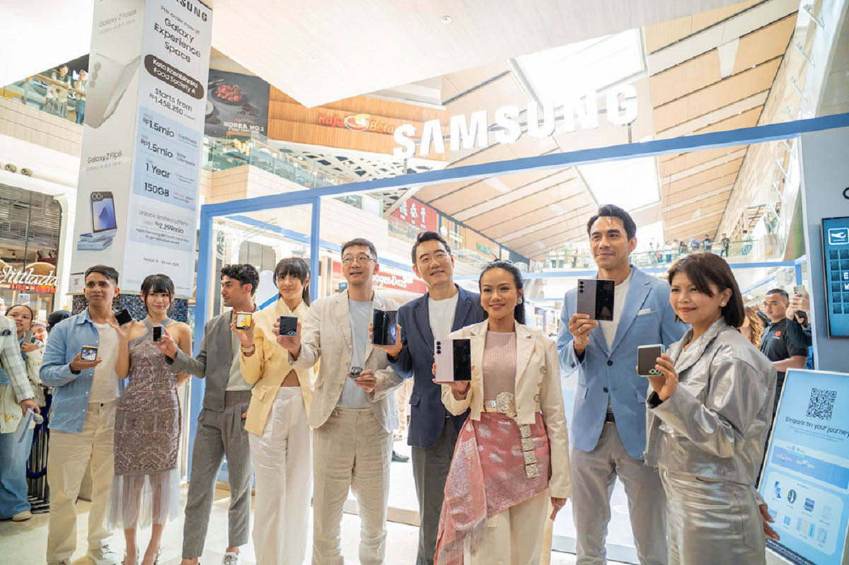 Galaxy Z Fold6 dan Z Flip6 Hadir Di Galaxy Experience Space Berikan Pengalaman Galaxy AI Terbaru