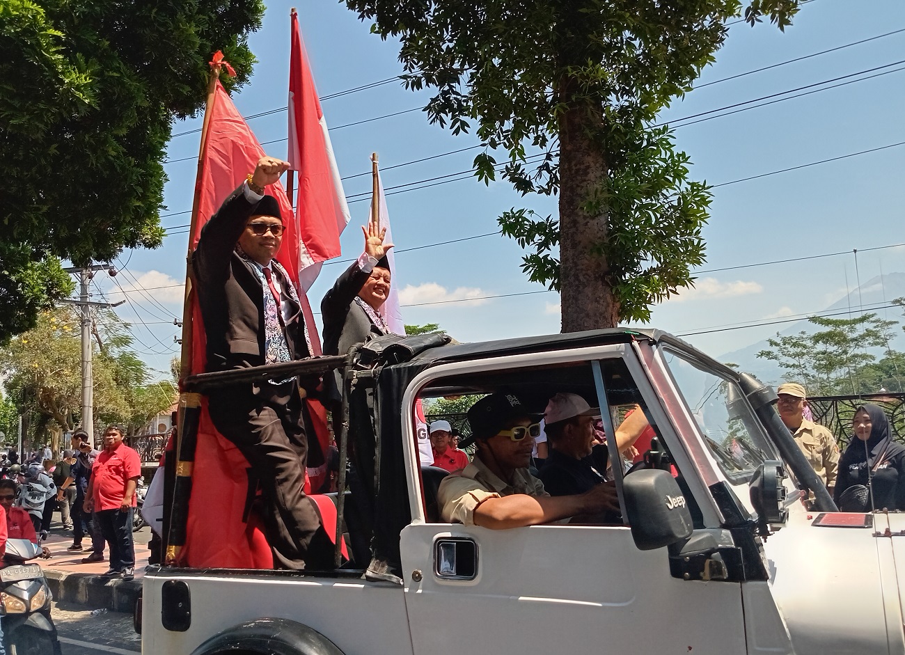 Resmi Daftar Calon Walikota dan Wakil Walikota, Damar-Sri Harso Bakal Jadikan Magelang Kota Jasa yang Kaffah