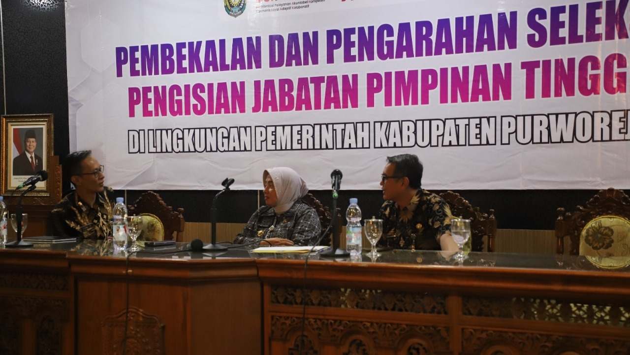 Seleksi 6 JPT Pratama Purworejo Dibuka, Bupati Tegaskan Tak Ada Jual Beli Jabatan