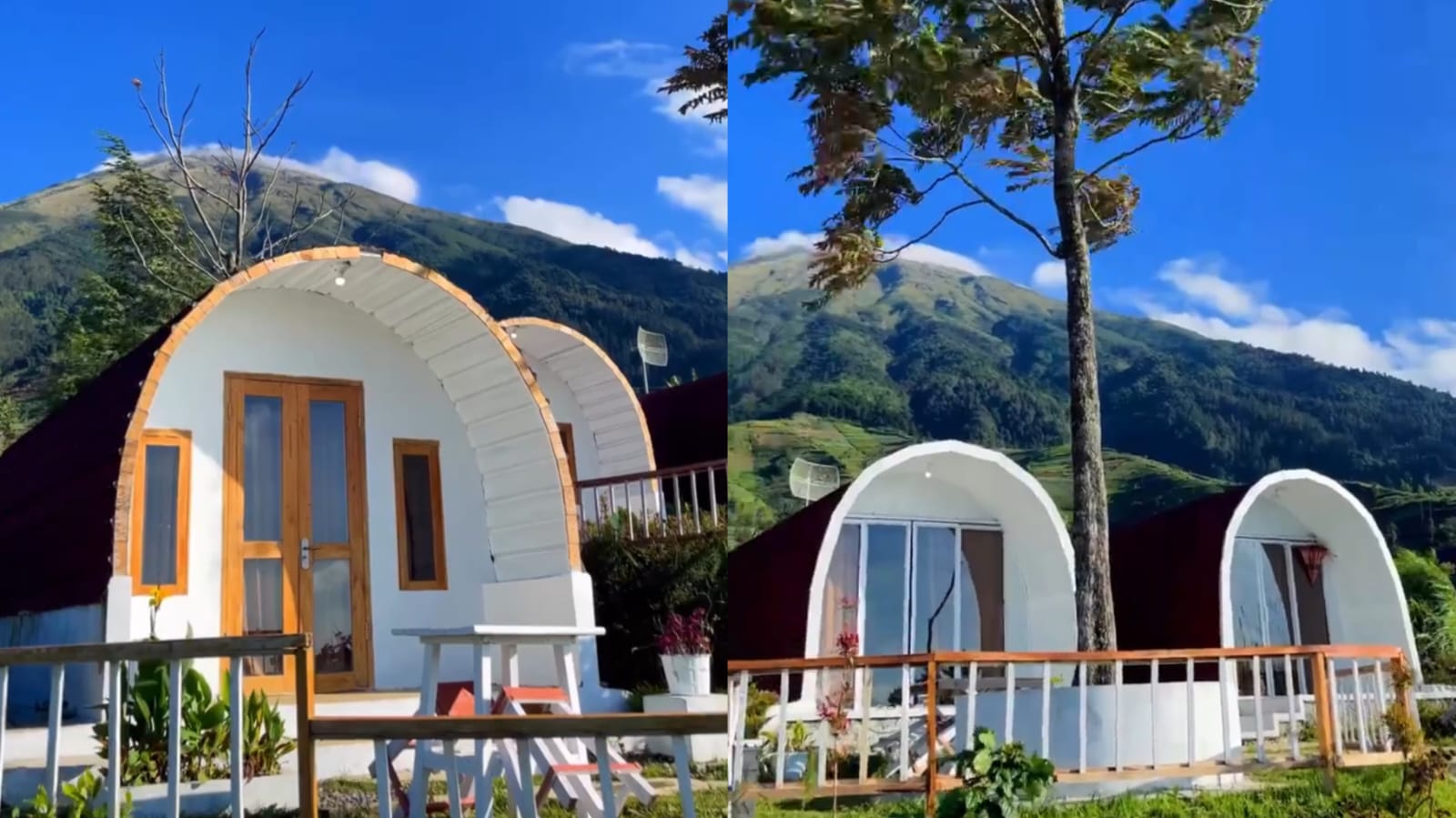  Glamping Unik Dengan View Cantik Gunung Sumbing, Staycation Jadi Lebih Asyik Di Trianggulasi Magelang