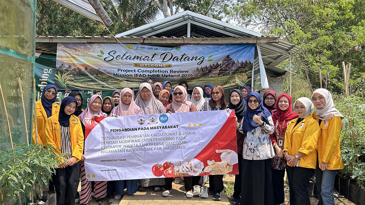 Dosen Untidar Magelang Latih KWT Bandongan Bikin Kaldu Non-MSG Pakai Teknologi Pengeringan Busa