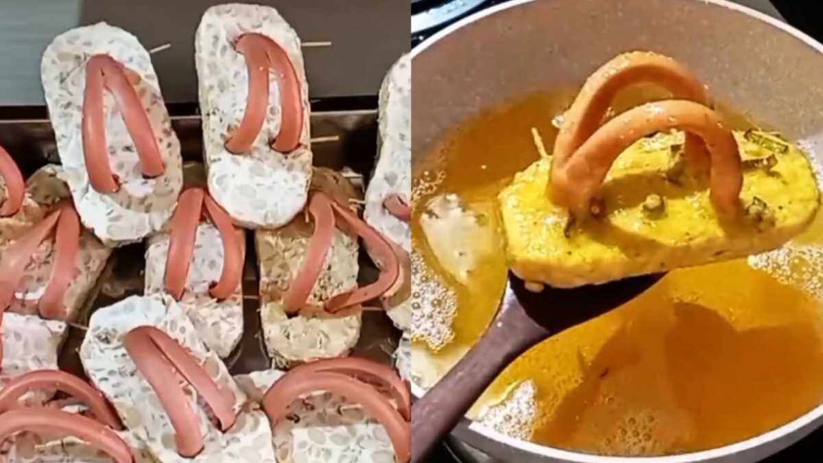 Resep dan Cara Membuat Mendoan Sandal yang Lagi Viral!