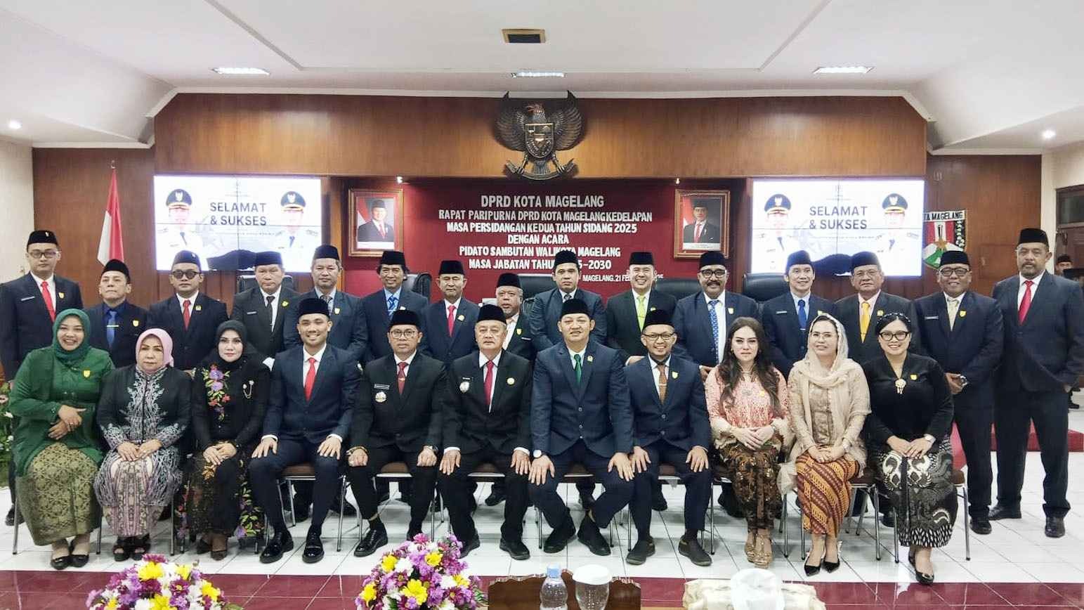 Ini Isi Pidato Perdana Walikota Magelang Damar Prasetyono di Hadapan DPRD