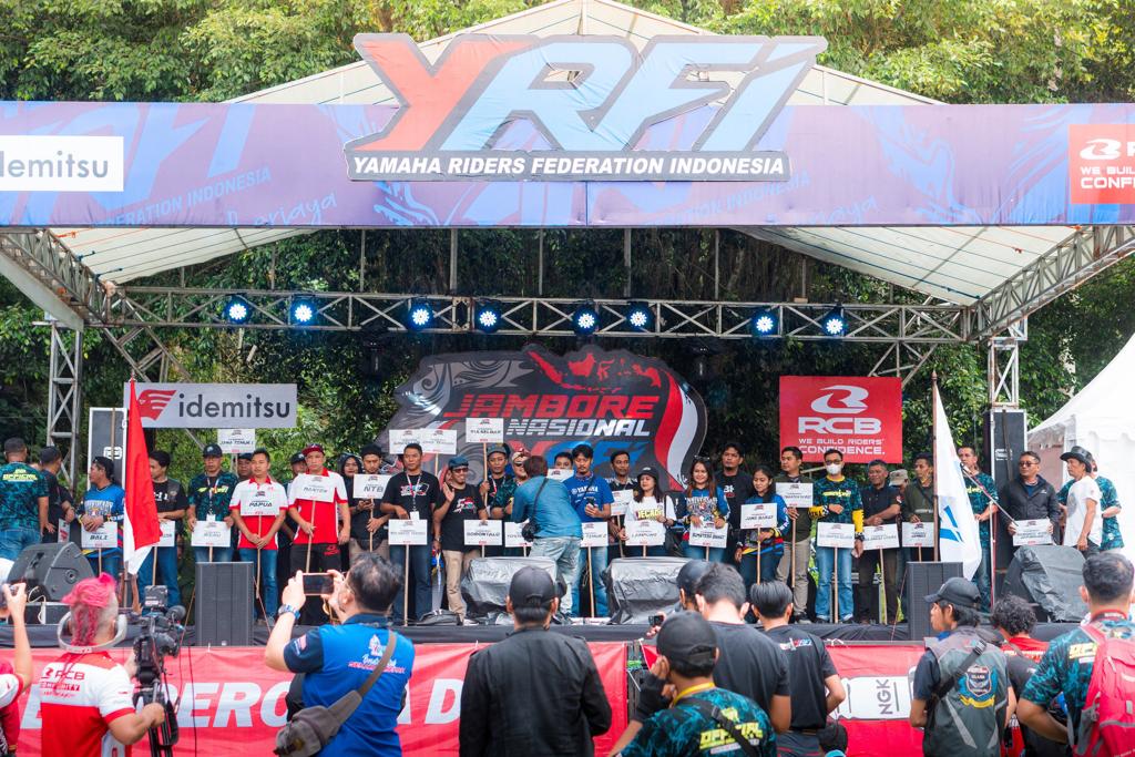 Ribuan Bikers Yamaha Meriahkan Jambore Nasional ke-5 YRFI di Yogyakarta
