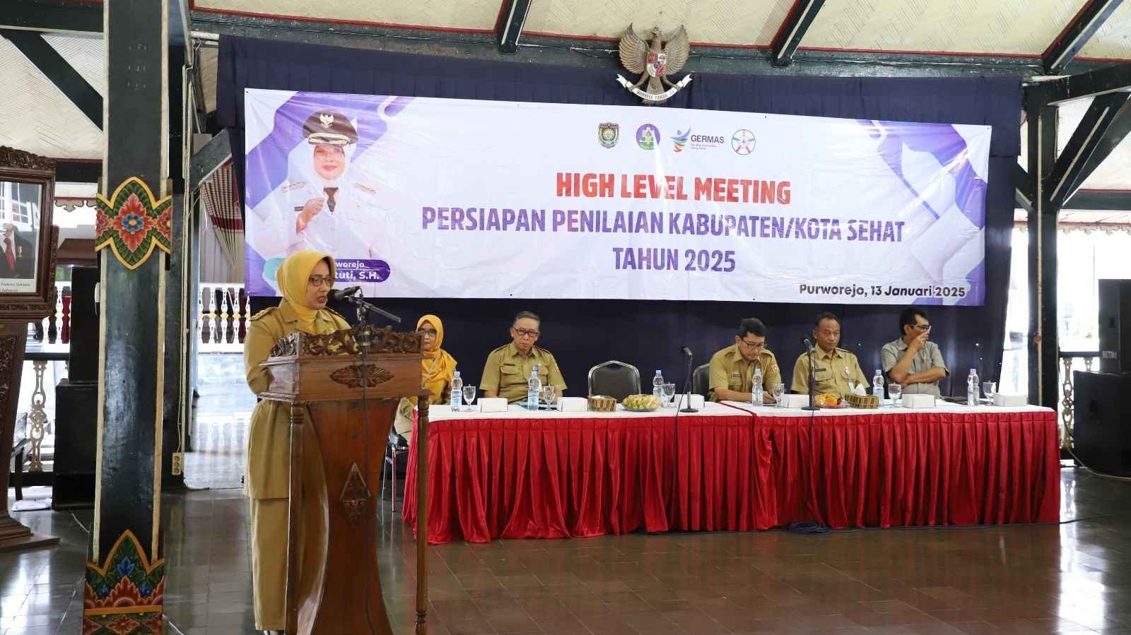 Pemkab Purworejo Bidik Penghargaan Swasti Saba, High Level Meeting Penilaian KKS Digelar