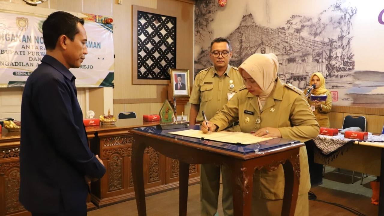 Pemkab dan Pengadilan Agama Purworejo Integrasikan Layanan Publik, Wujudkan Akses Keadilan Lebih Cepat