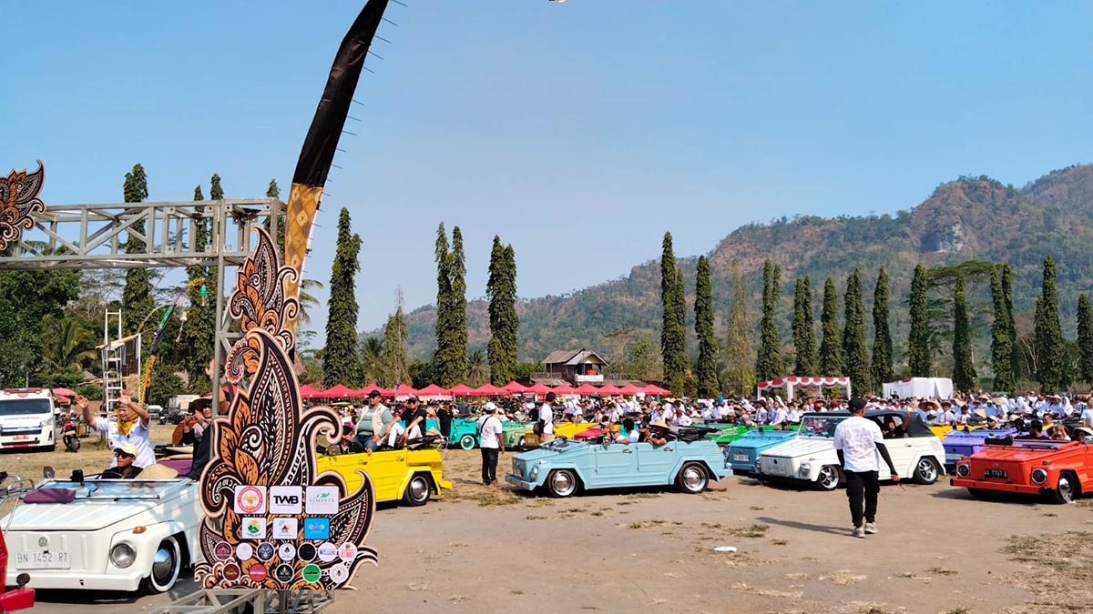 Bupati Magelang Dorong Parade VW Safari Borobudur Jadi Agenda Wisata Tahunan