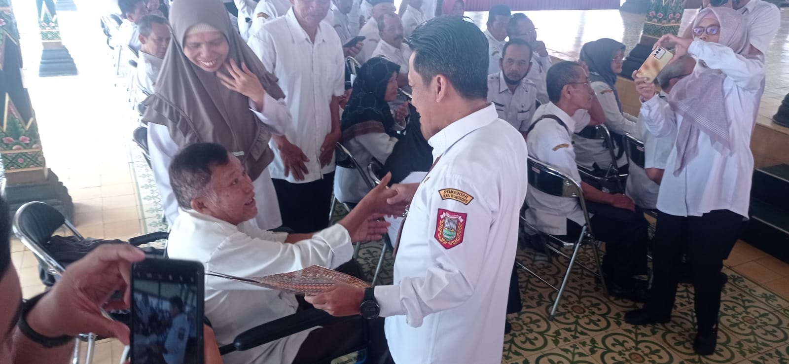 127 PNS Terima SK Pensiun, BKD Wonosobo Janji Pengisian Kekosongan Jabatan Dilakukan Secara Sportif