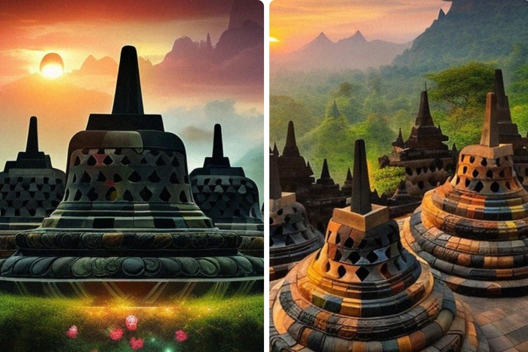 Fakta Terbaru! Candi Borobudur Bukan Candi Tapi Teratai Raksasa di Atas Air