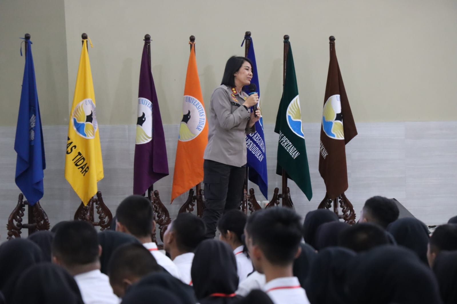 Kuliah Umum Kapolres Magelang Kota di Untidar, Mahasiswa Terima Materi Kekerasan Seksual