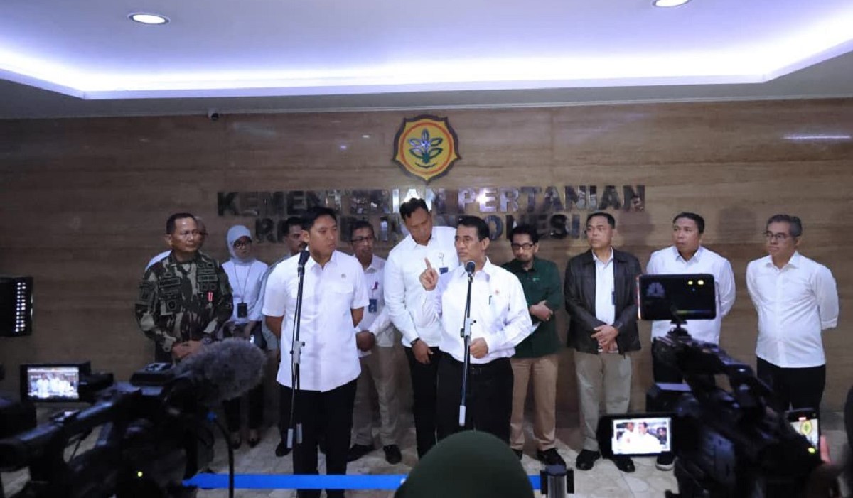 Mentan Amran: Produksi naik, Target Serap Gabah 2026 Capai 4 Juta Ton