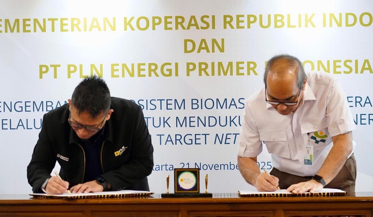 Kemenkop dan PLN EPI Jalin Kerja Sama Kembangkan Ekosistem Biomassa Berbasis Koperasi