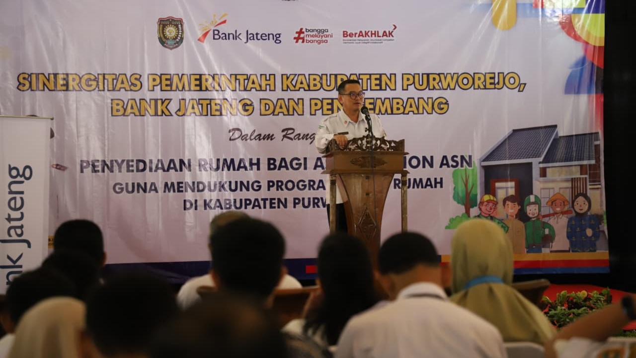 Pemkab Purworejo Gandeng Bank Jateng Fasilitasi Rumah ASN & Non-ASN, Dukung Program 3 Juta Rumah