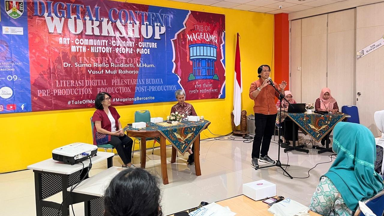 Disperpusip Kota Magelang Dorong Pelajar Jadi Pencerita Digital, Gandeng UI dan DPRD