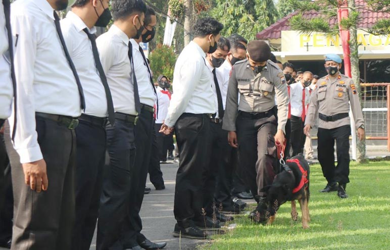 Puluhan Anggota Polres Magelang Pakai Narkoba? Anjing Pelacak Dikerahkan