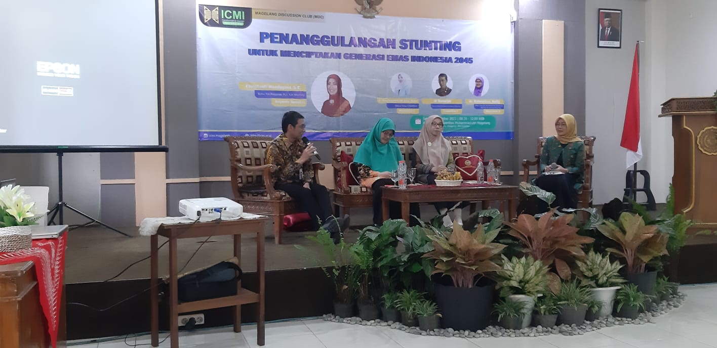 Bahas Stunting, ICMI ORDA Magelang Raya Dukung Terwujudnya Indonesia Emas 2045