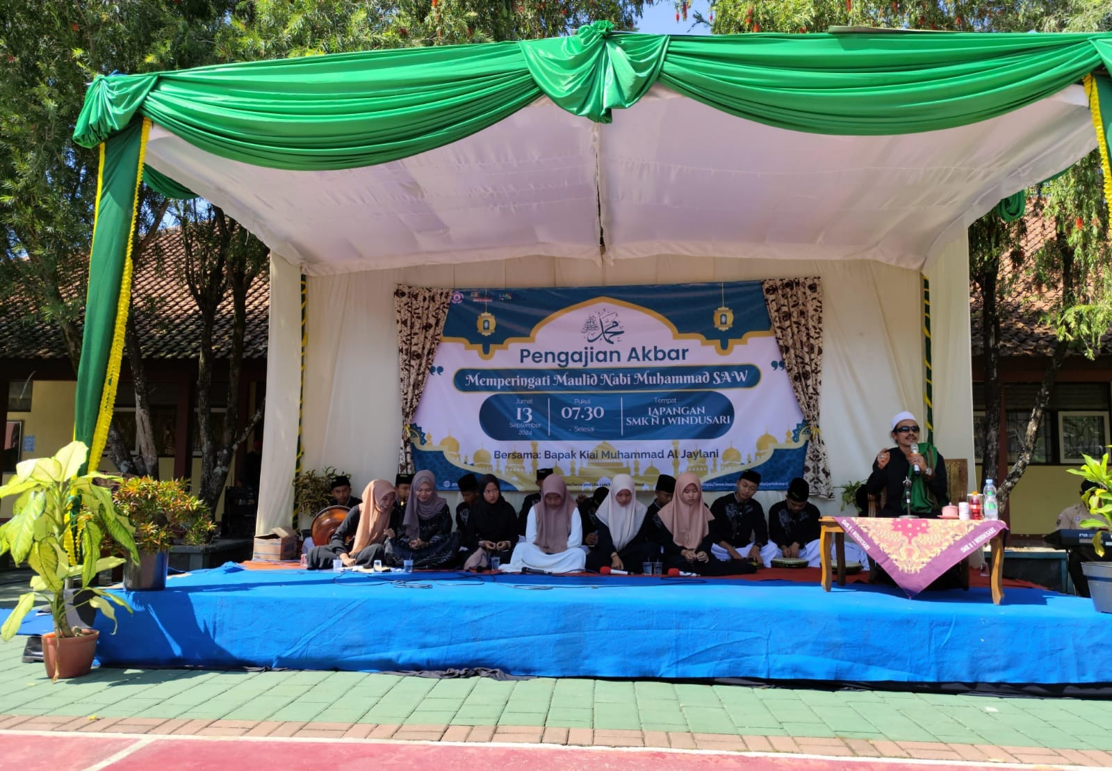 SMKN 1 Windusari Gelar Pengajian Maulid Nabi Muhammad 