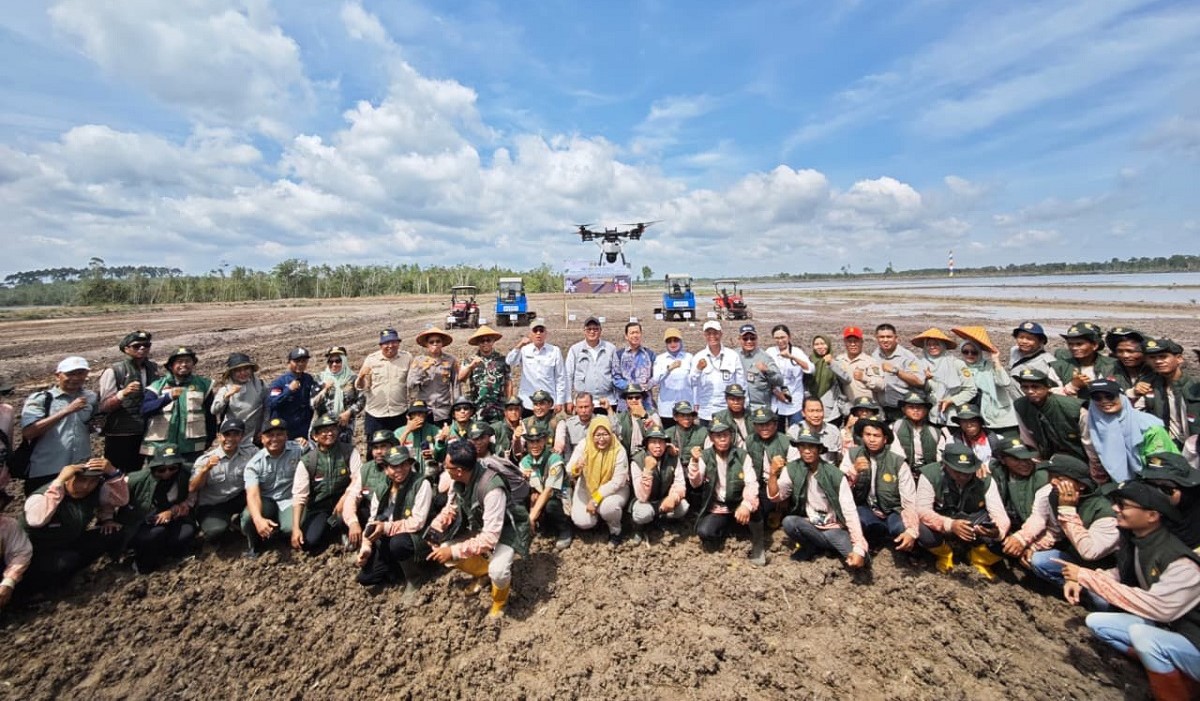 Tanam Serempak Digelar, Kementan Percepat Optimalisasi Lahan CSR