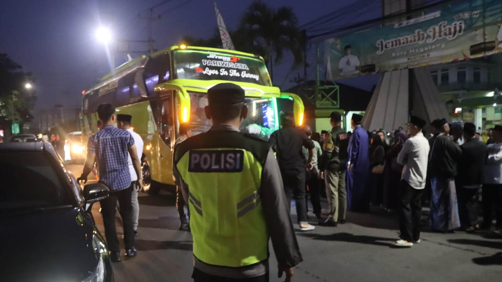 Polres Magelang Kota Kawal Ketat Pemberangkatan Jemaah Haji Hingga Asrama Solo