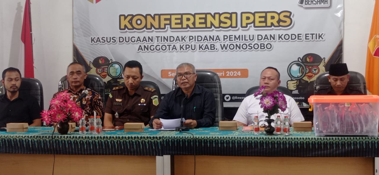 Kasus Oknum KPU Wonosobo Berlanjut, Dilimpahkan ke Kepolisian dan Dilaporkan ke DKPP