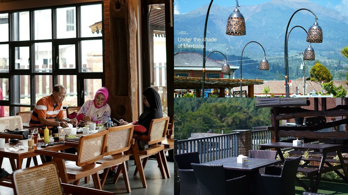 Omah Latareombo: Cafe Estetik Di Magelang Dengan Pemandangan Gunung Merbabu Yang Cantik!