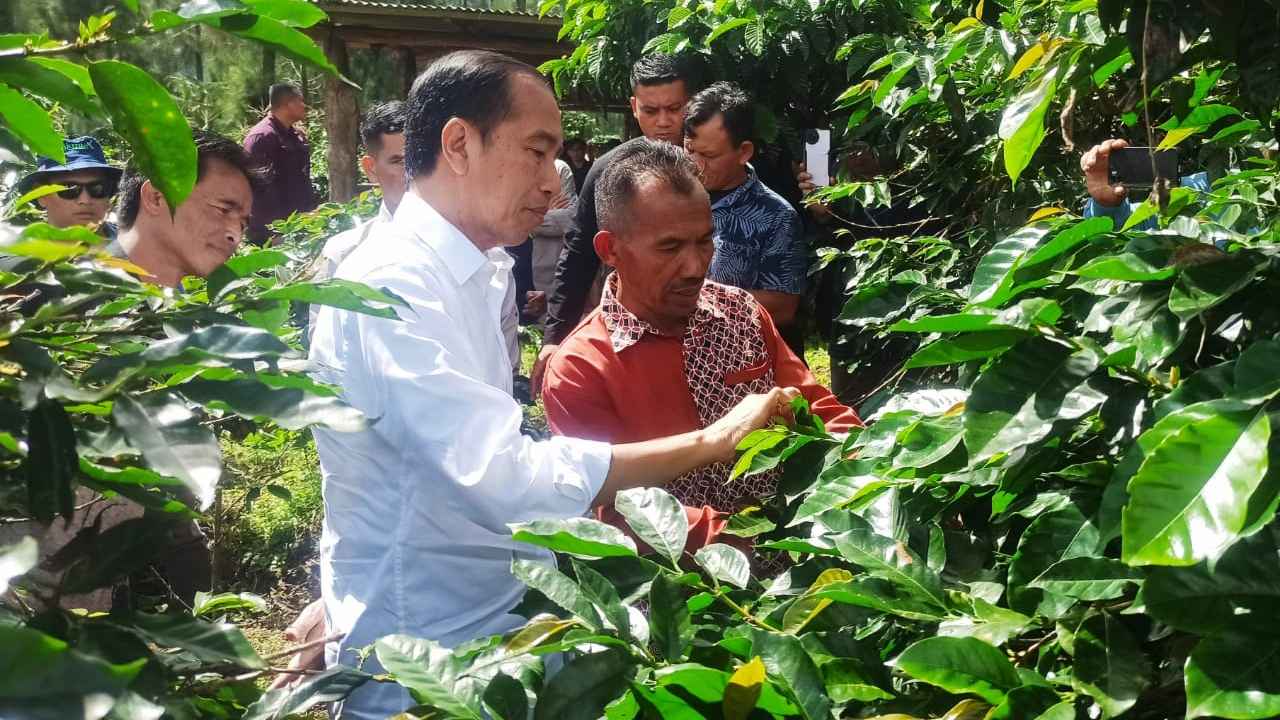 Jokowi Temui Petani Kopi Temanggung, Tekankan Pentingnya Kualitas dan Produktivitas