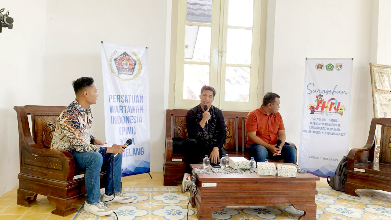 KPU Kota Magelang Minta Jurnalis Turut Cegah Berita Hoaks Jelang Pencoblosan