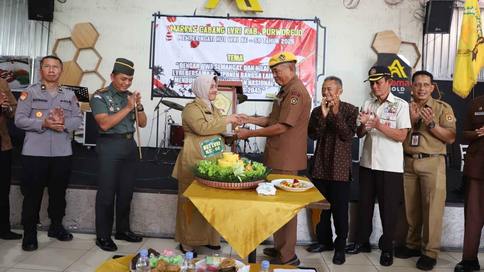 HUT ke-68 LVRI Purworejo: Ingatkan Arti Penting Perjuangan