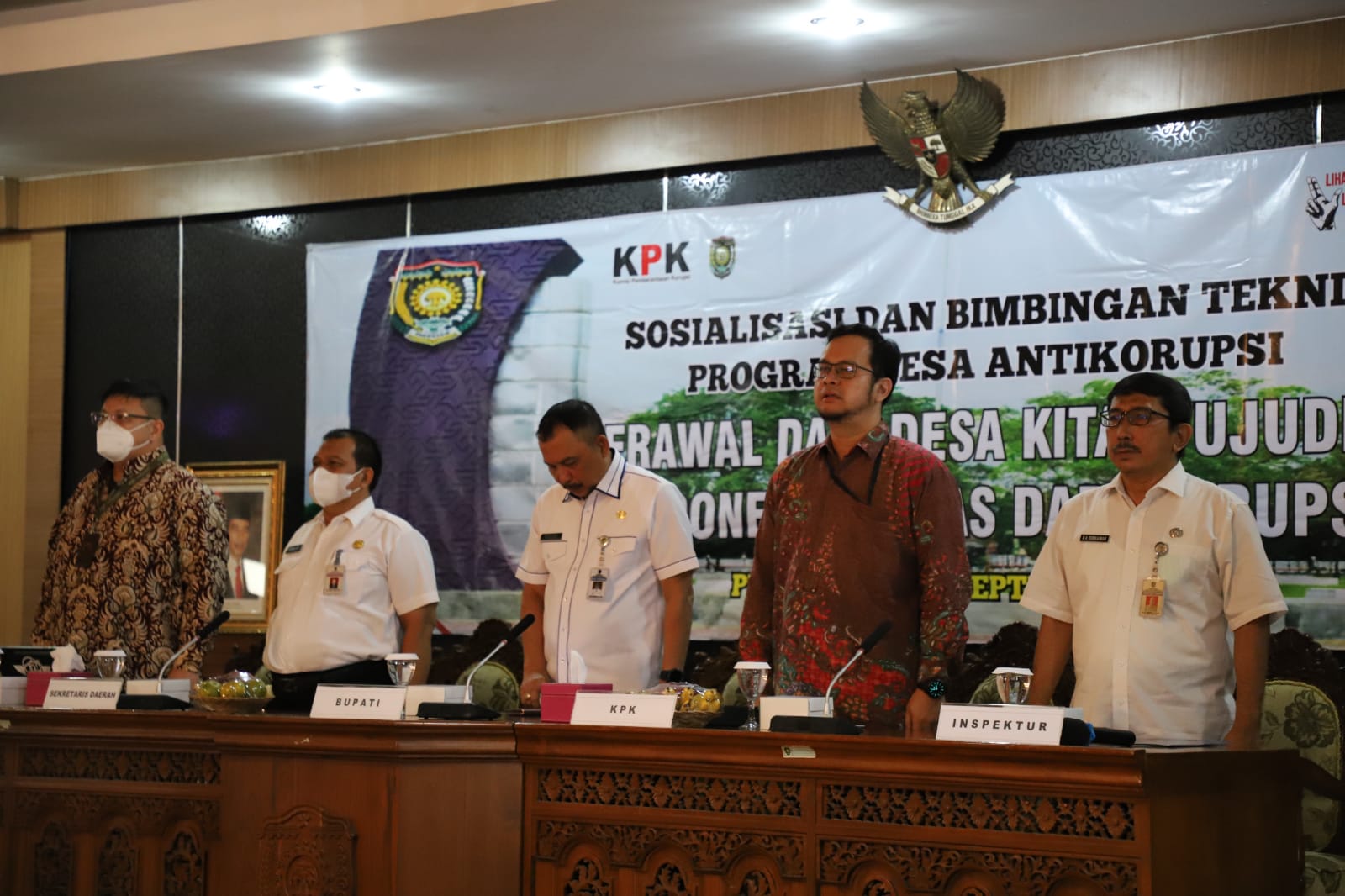 Korupsi Dana Desa Tempati Tiga Besar, KPK RI Sosialisasikan Desa Anti Korupsi