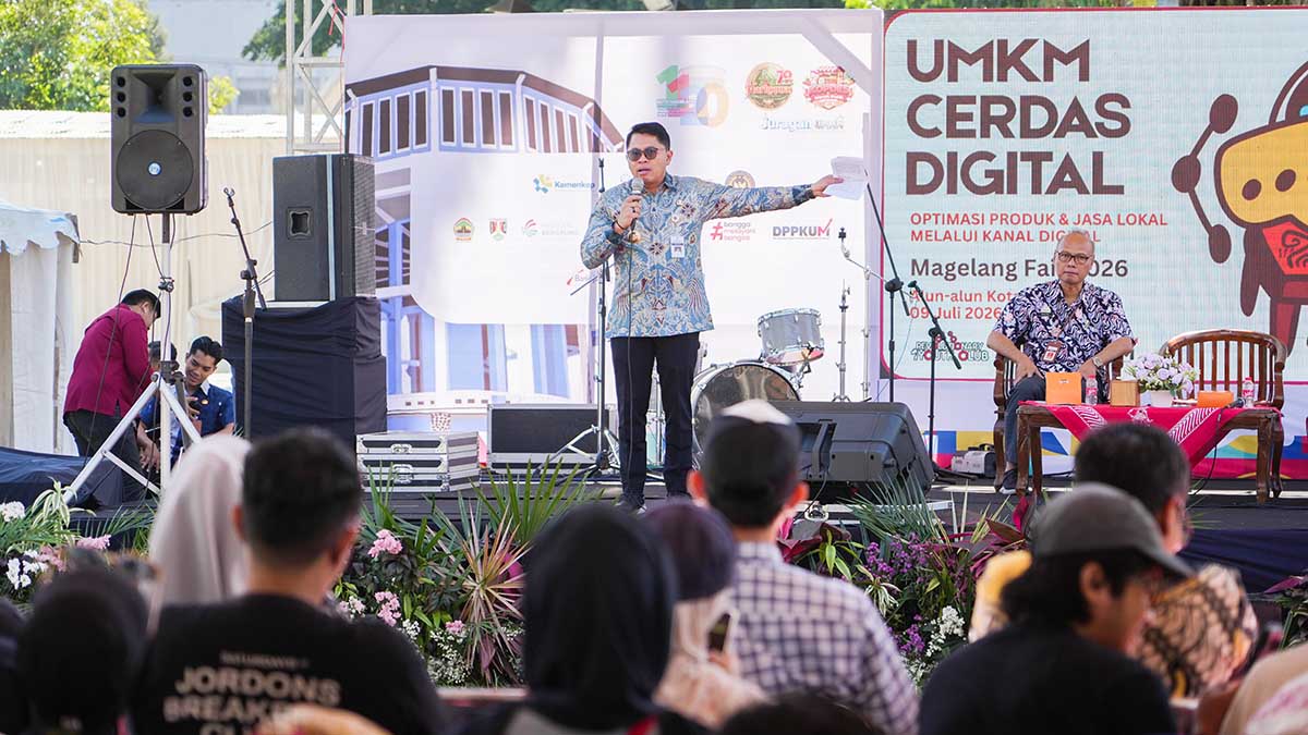 UMKM Kota Magelang Didorong Masuk Pasar Digital Lewat Workshop Cerdas Digital dan SAPA UMKM